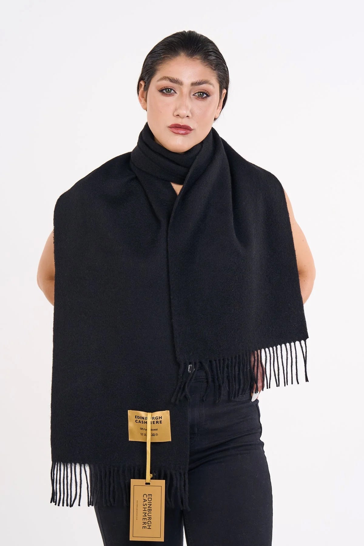 Lucchi Italy 100% Pure Cashmere Scarf