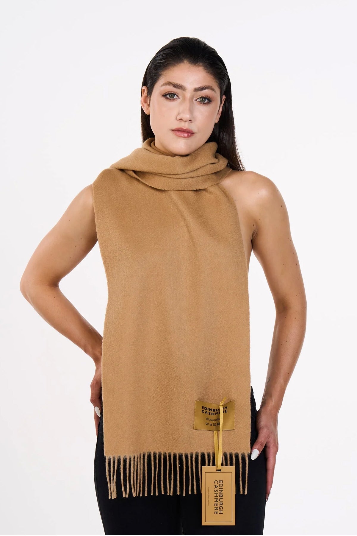 Lucchi Italy 100% Pure Cashmere Scarf