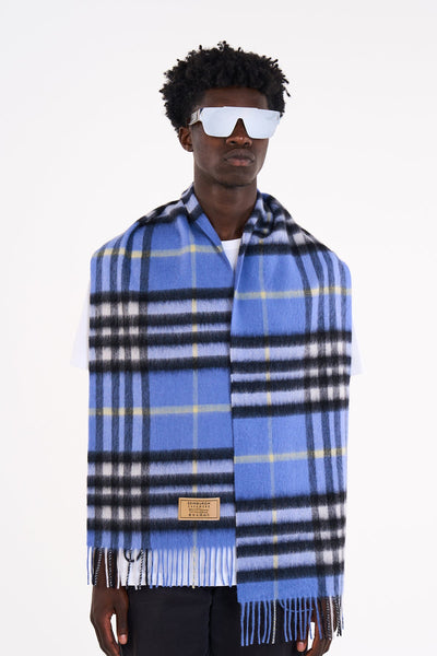 Lucchi Italy Cashmere Designer Scarf Iconic DC Classic