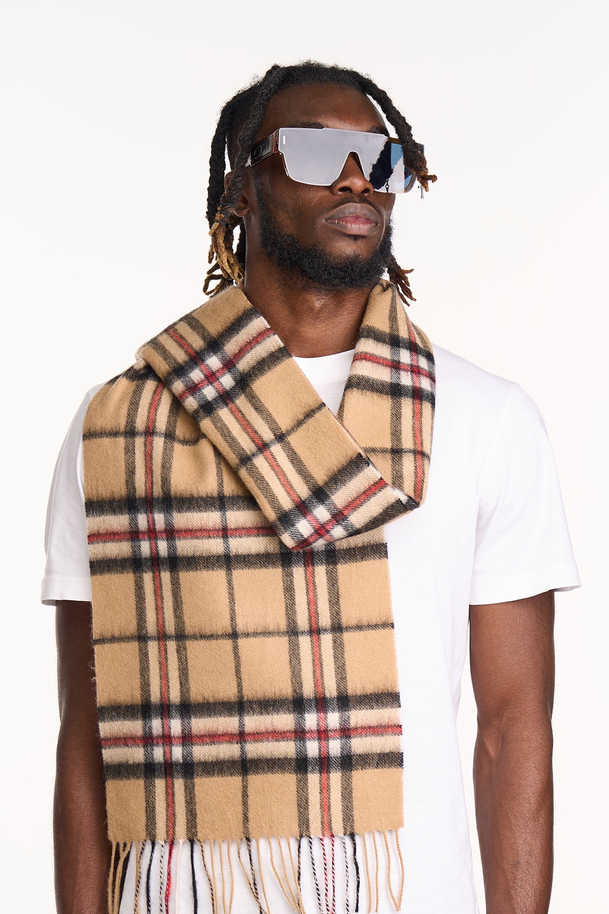 Lucchi Italy Scarf Scottish Design 100% Pure Lambswool