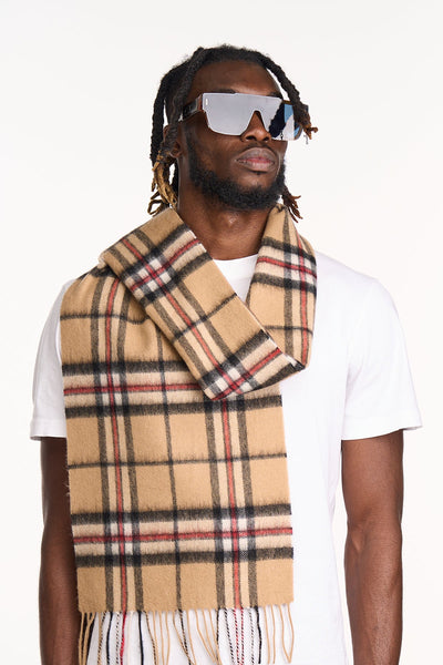 Lucchi Italy Scarf Scottish Design 100% Pure Lambswool