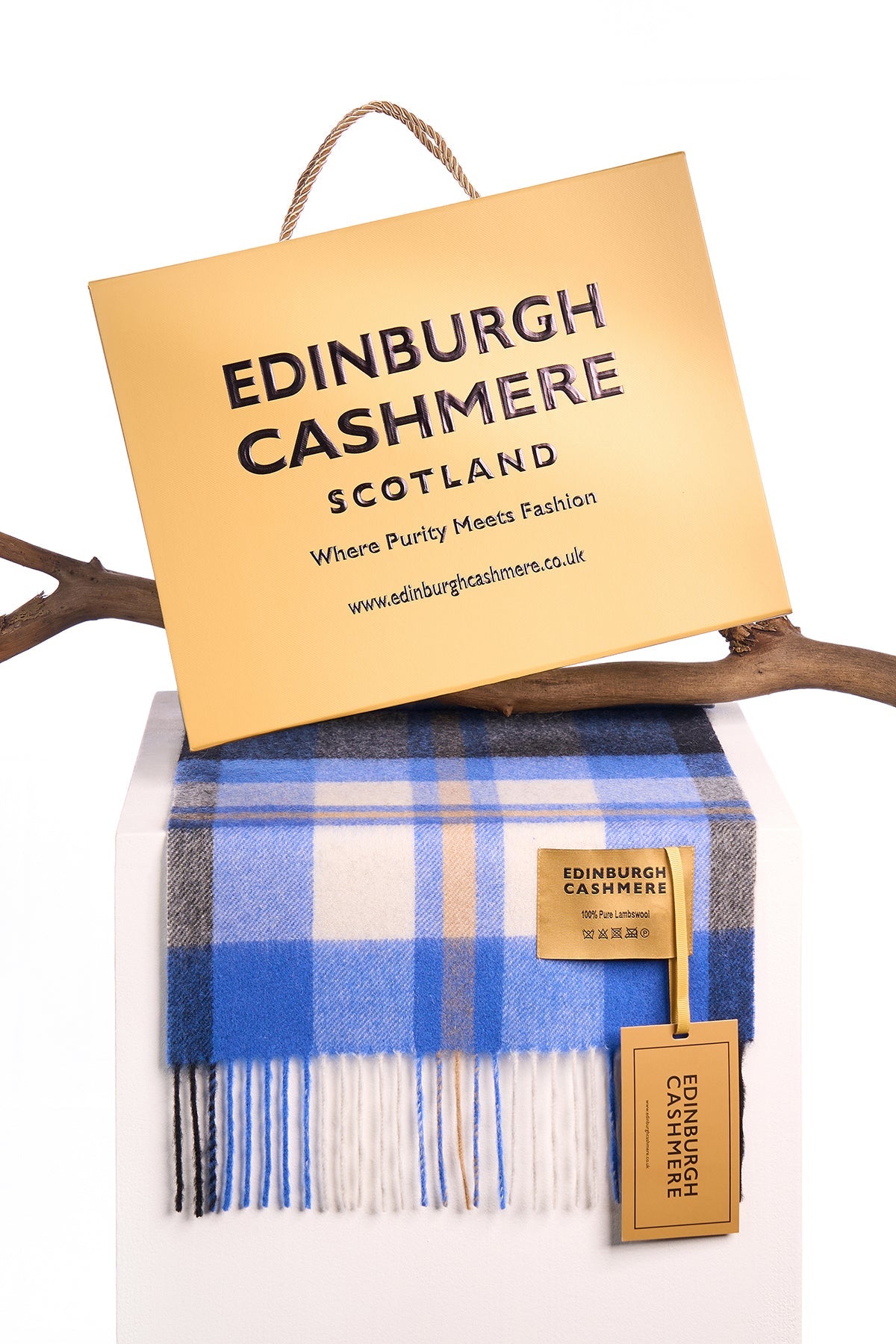 Lucchi Italy Scarf Exclusive Iconic Design DC Scott