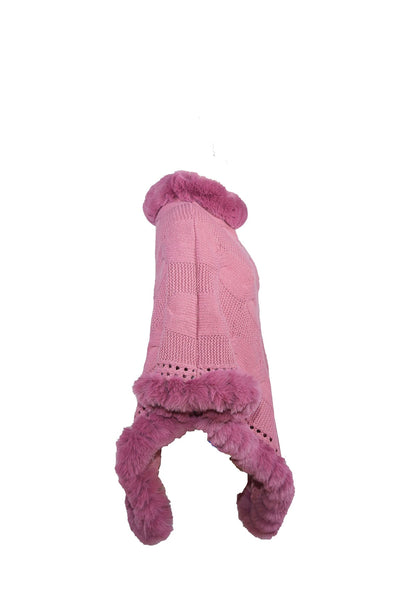 Lucchi Italy Women's Poncho - Pink