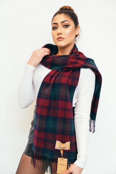 Lucchi Italy Lindsay Scarf 100% Pure Lambswool