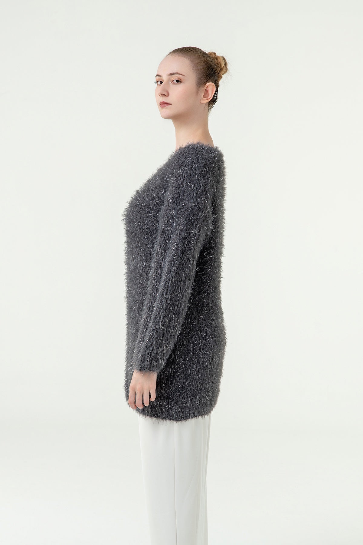 Lucchi Italy Women's Jumper - Grey