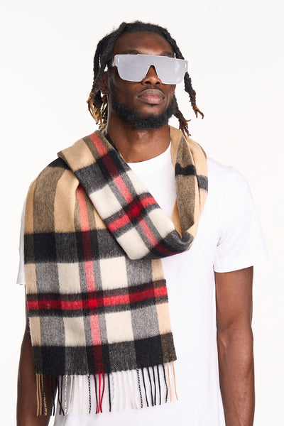 Lucchi Italy 100% Pure Cashmere Scarf DC Scott