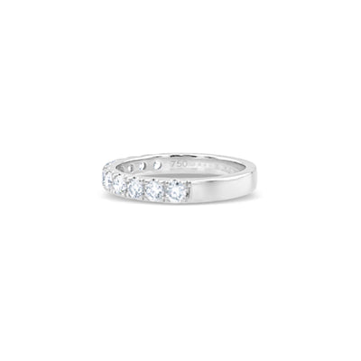 Lucchi Italy 18k White Gold with Diamond - Ring Style 50 (Size 15)