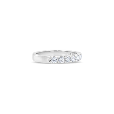 Lucchi Italy 18k White Gold with Diamond - Ring Style 50 (Size 15)