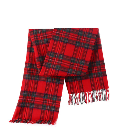 Lucchi Italy Royal Stewart Stole 100% Pure Lambswool