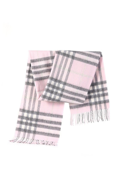 Lucchi Italy Cashmere Scarf DC Classic Pink Oversized Wrap