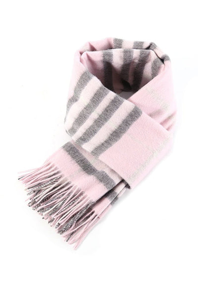 Lucchi Italy Cashmere Scarf DC Classic Pink Oversized Wrap
