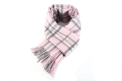 Lucchi Italy Thomson Pink Stole 100% Pure Lambswool
