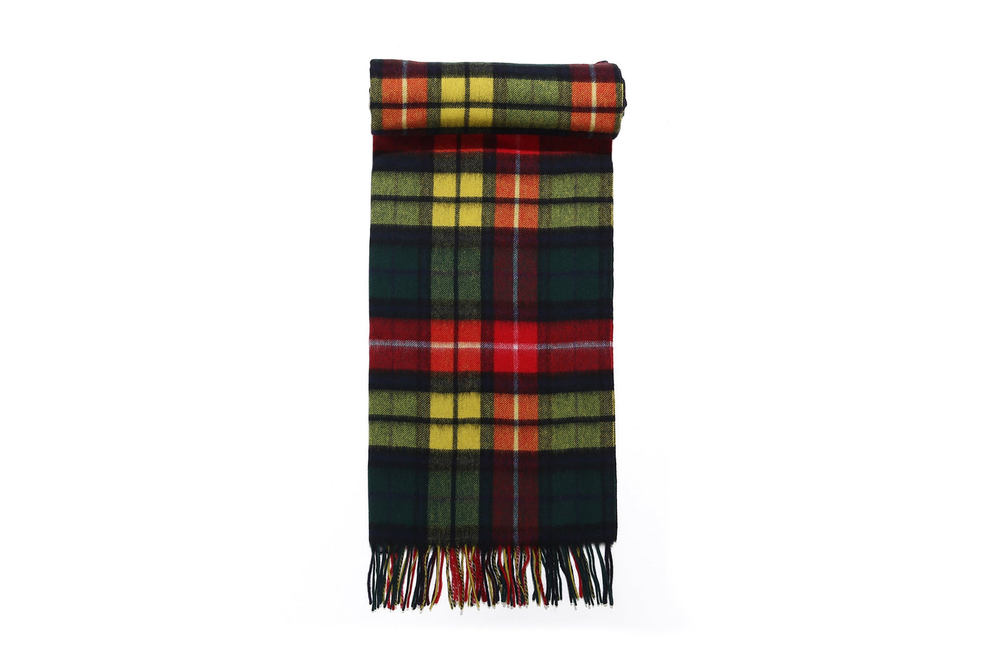 Lucchi Italy Tartan Cape Lambswool Poncho Buchanan 100% Pure Lambswool