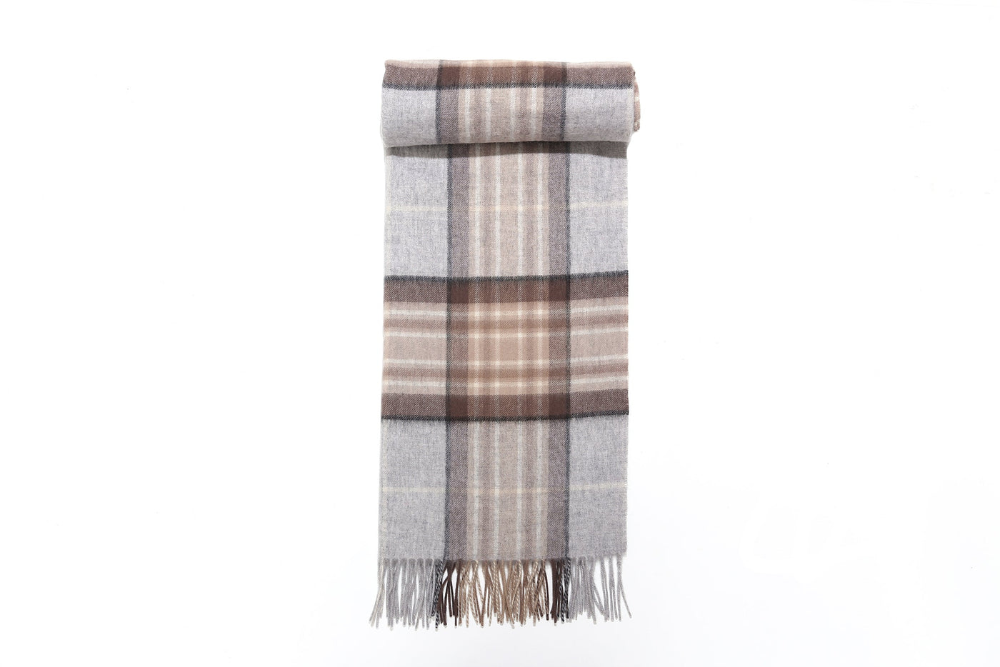 Lucchi Italy Cape MacKellar Tartan Poncho 100% Pure Lambswool