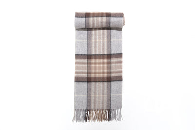 Lucchi Italy Cape MacKellar Tartan Poncho 100% Pure Lambswool