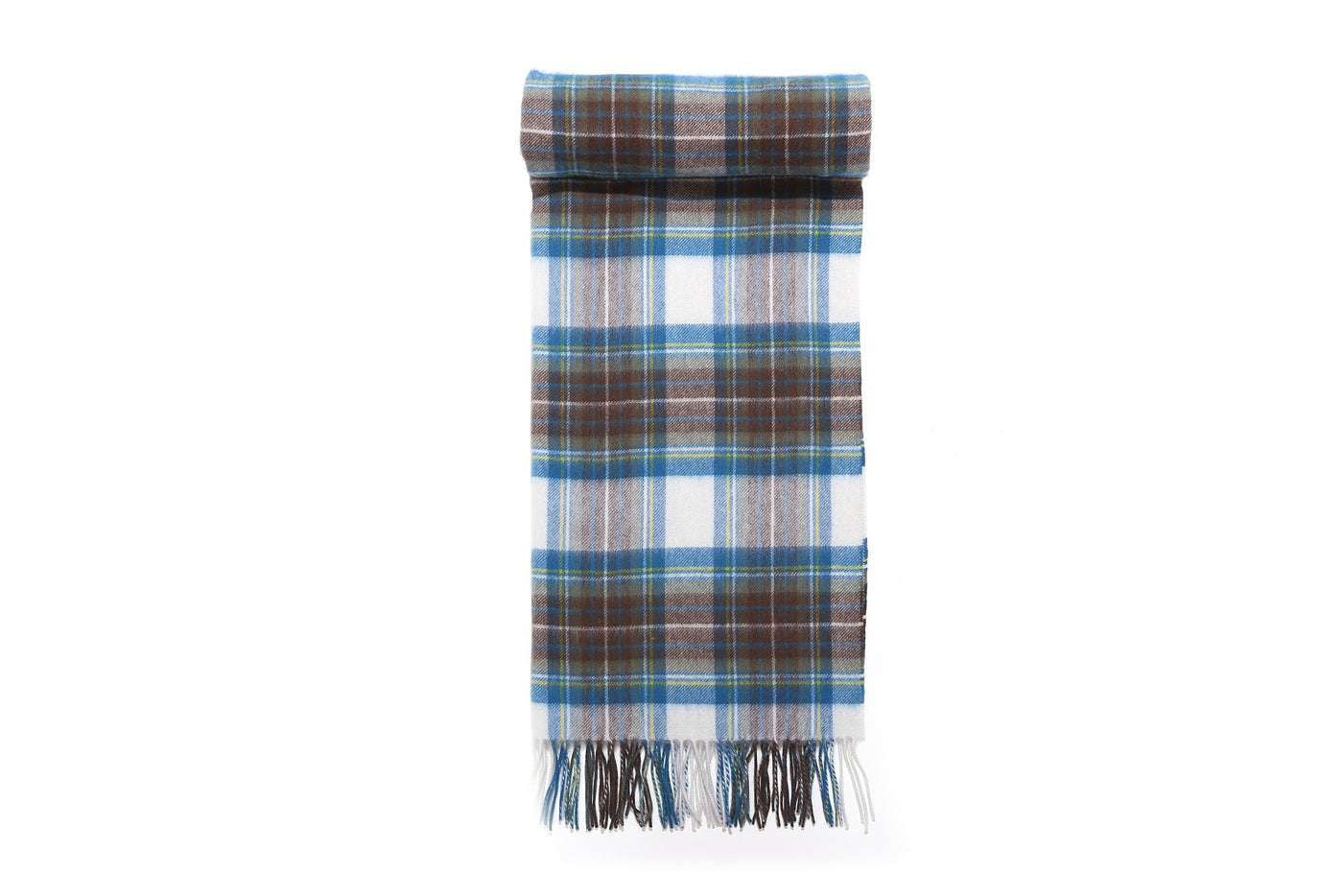 Lucchi Italy Cape Scottish Design Tartan Poncho 100% Pure Lambs wool