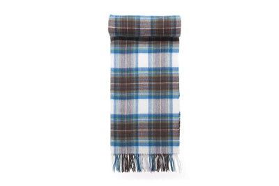 Lucchi Italy Cape Scottish Design Tartan Poncho 100% Pure Lambs wool