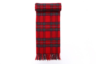 Lucchi Italy Cape Scottish Royal Stewart Tartan Poncho 100% Pure Lambs wool