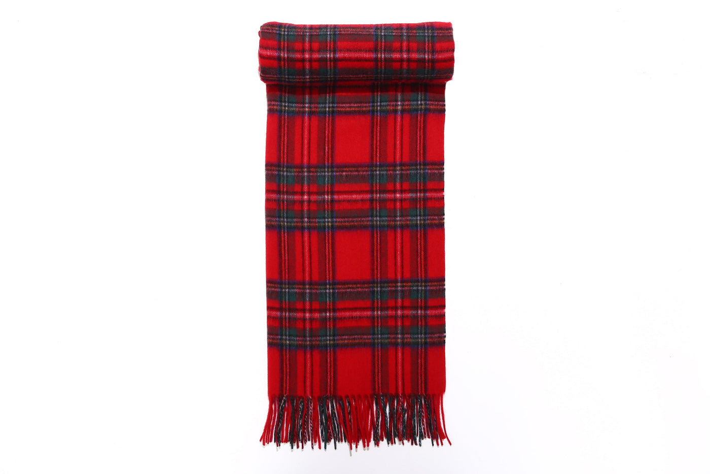 Lucchi Italy Cashmere Poncho Cape Scottish Royal Stewart