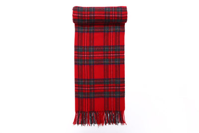 Lucchi Italy Cashmere Poncho Cape Scottish Royal Stewart