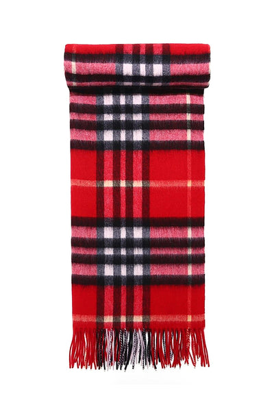 Lucchi Italy DC Classic Red Cape 100% Pure Cashmere