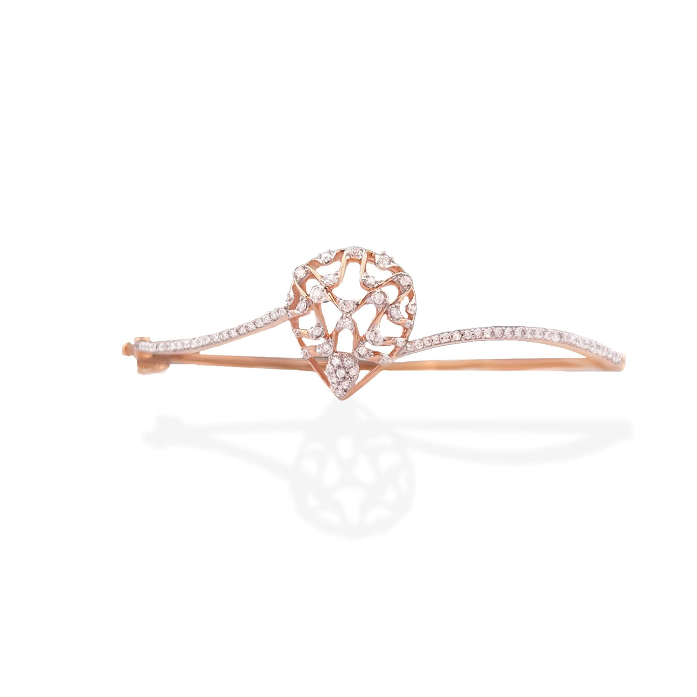 Lucchi Italy 18k Rose Gold with Diamonds - Bracelet Style 17