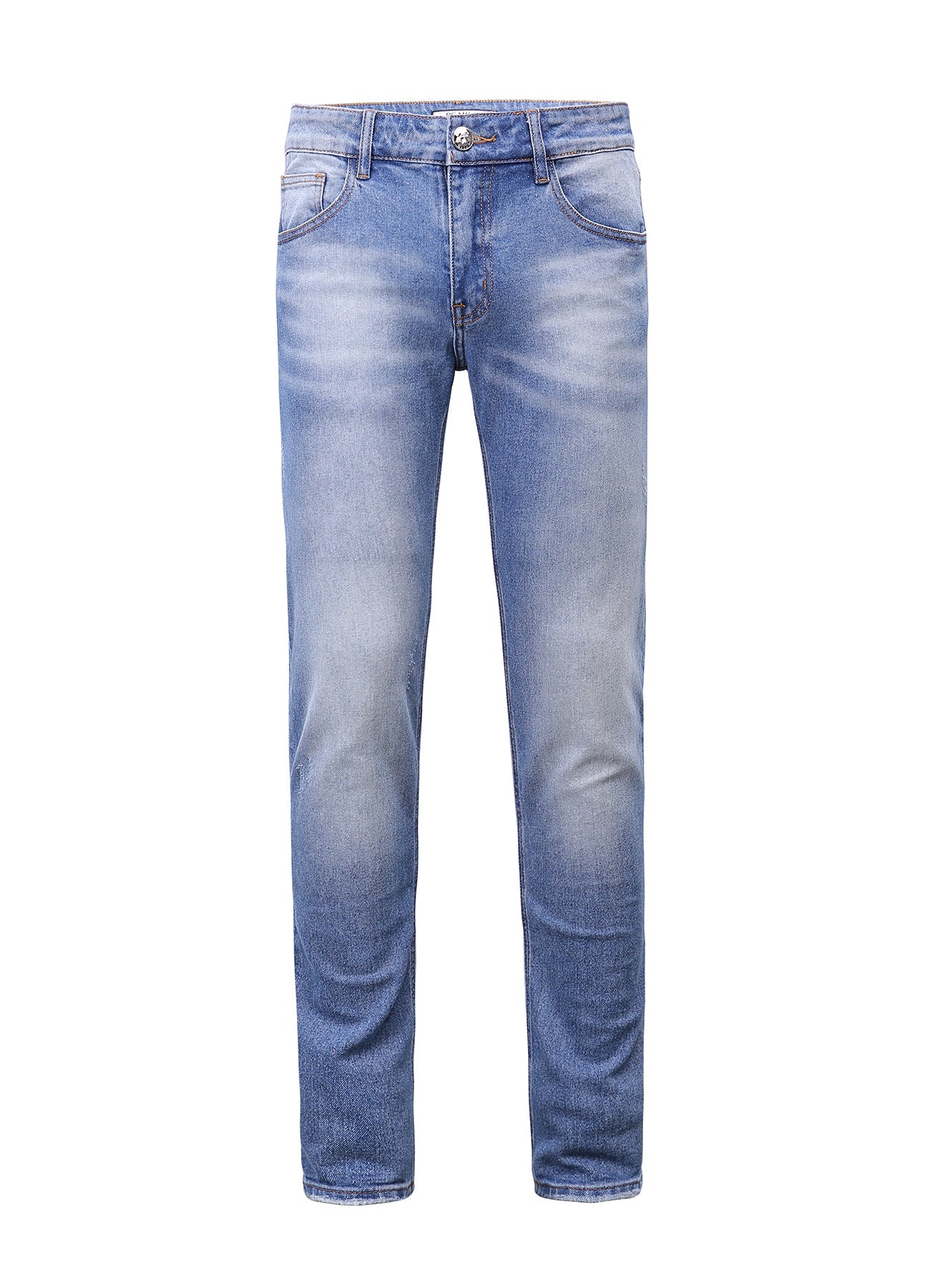 Lucchi Italy Light Blue Slim-Fit Jeans