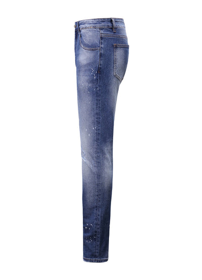 Lucchi Italy Light Blue Slim-Fit Jeans