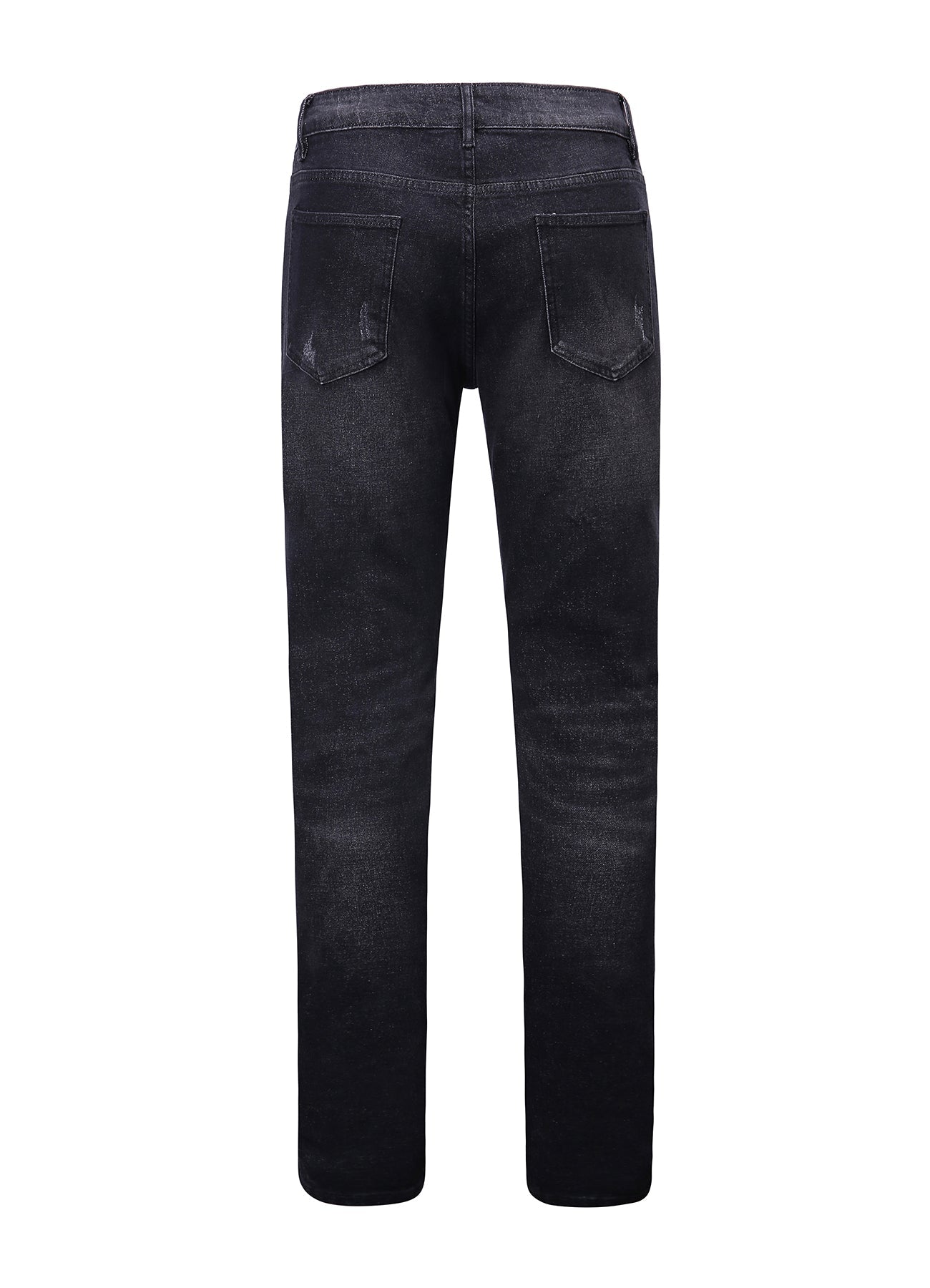 Lucchi Italy Slim-Fit Black Jeans