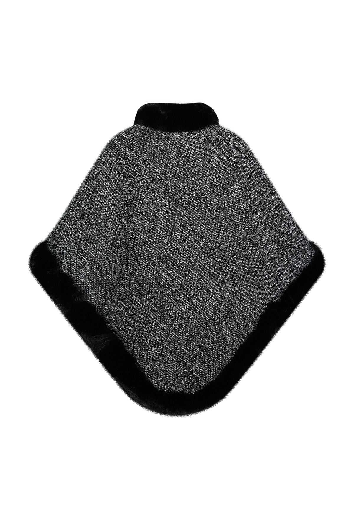 Lucchi Italy Women's Poncho - Black