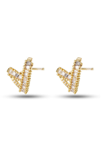 Lucchi Italy Exclusive Love Heart Earrings - Design-1