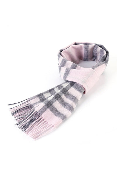 Lucchi Italy Scarf DC Classic Pink Oversized Wrap 100% Pure Lambswool