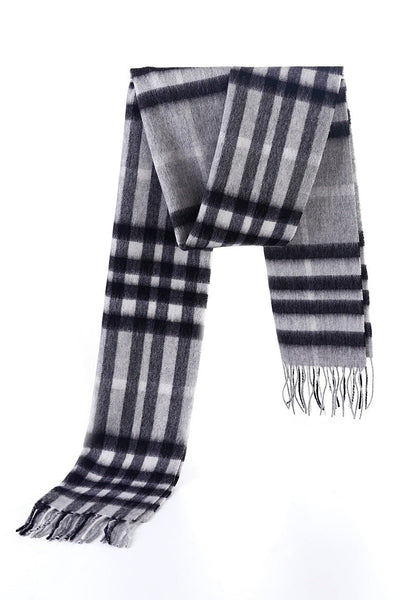 Lucchi Italy Cashmere Designer Scarf Iconic DC Classic