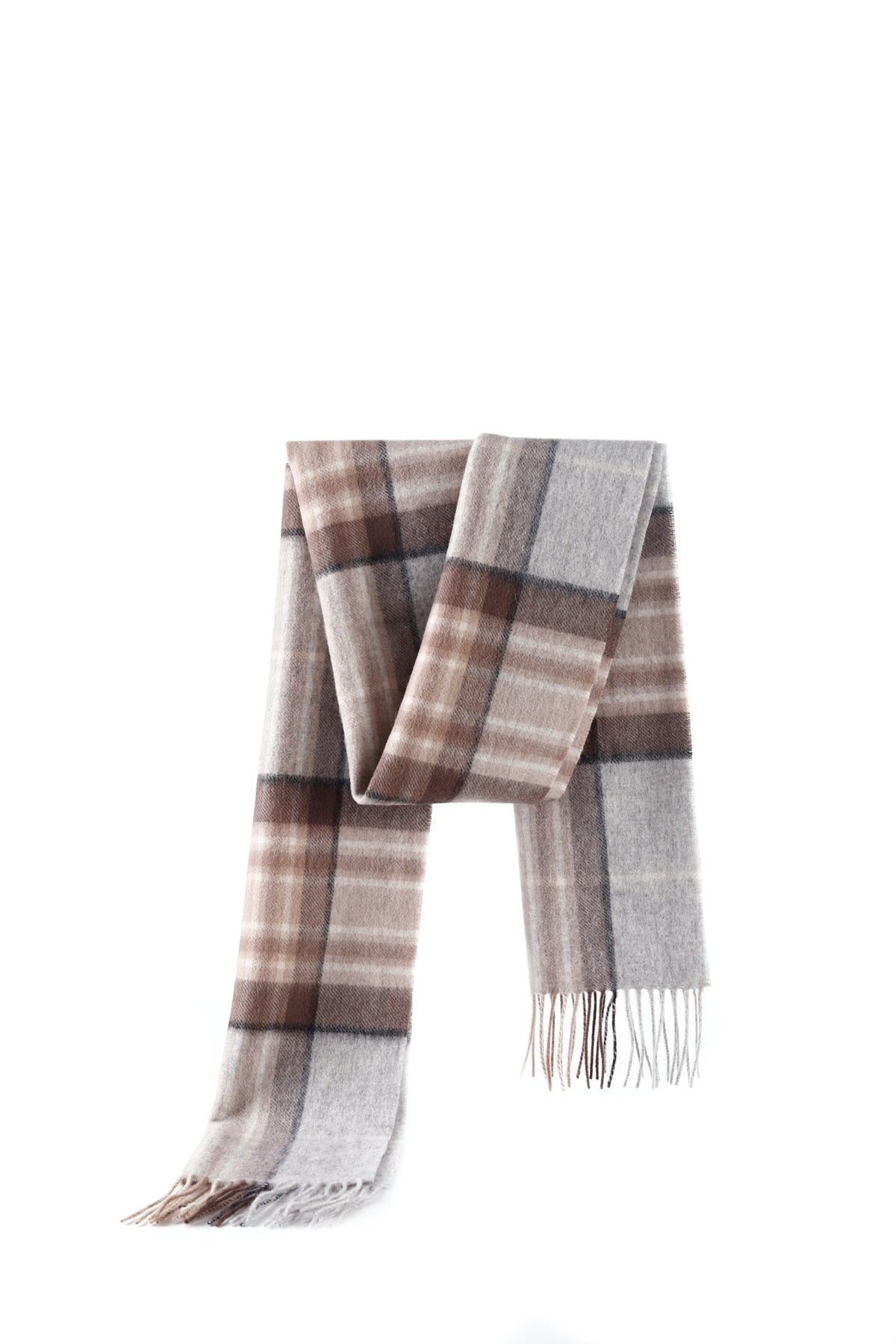 Lucchi Italy Scarf 100% Pure wool Scottish Design MacKellar Tartan
