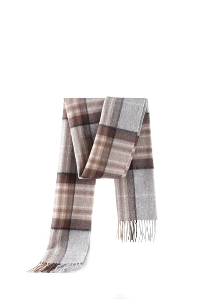 Lucchi Italy Scarf 100% Pure wool Scottish Design MacKellar Tartan
