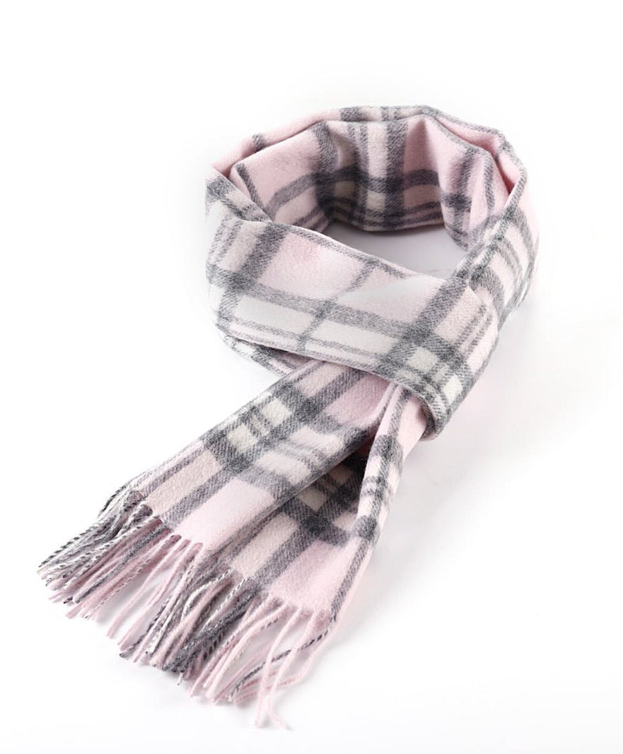 Lucchi Italy 100% Pure Cashmere Scarf Thomson Pink - Small Size