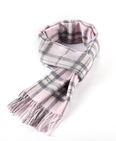 Lucchi Italy 100% Pure Cashmere Scarf Thomson Pink - Big Size