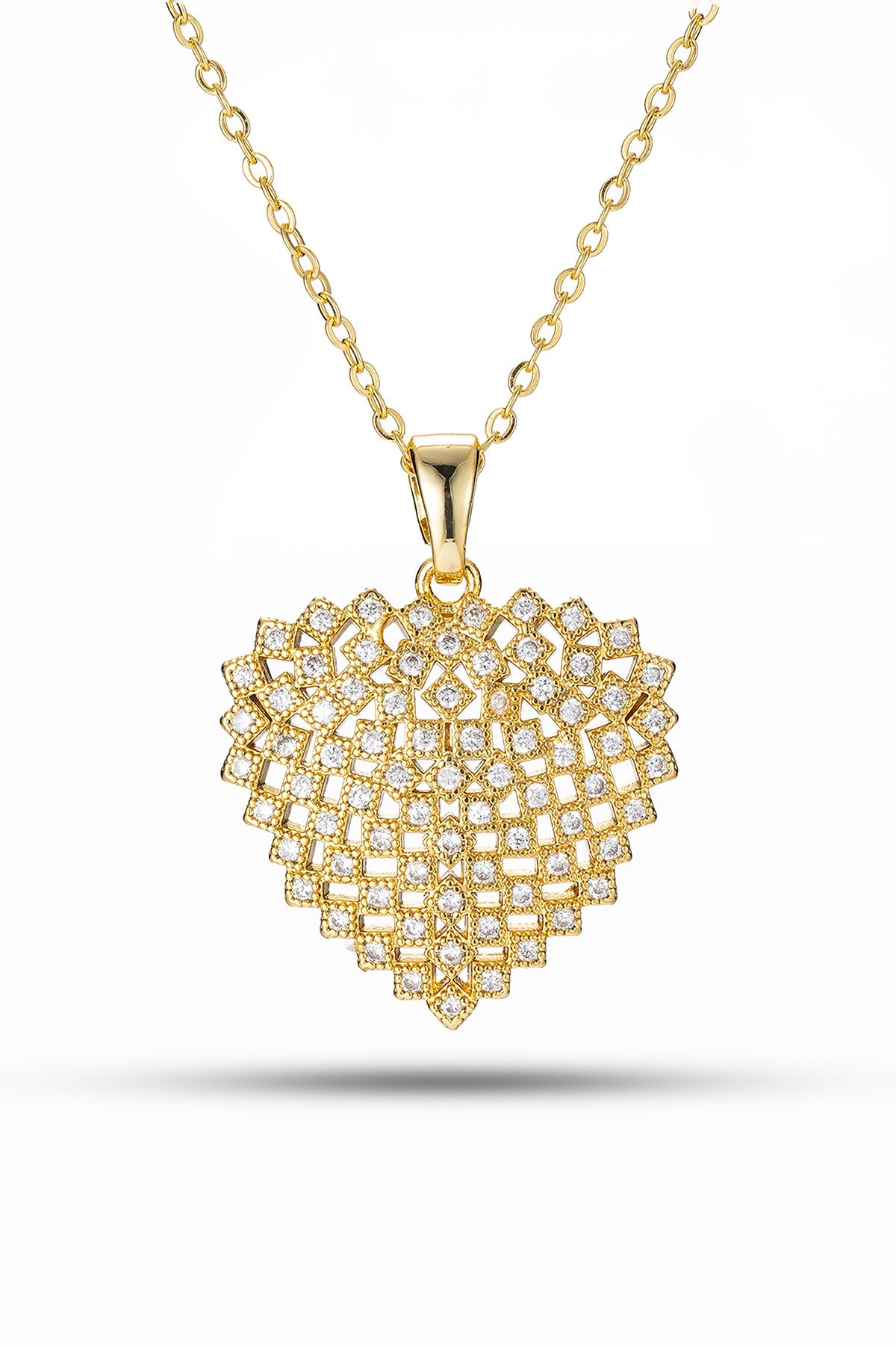 Lucchi Italy Heart-Shaped Pendant Necklace - 2