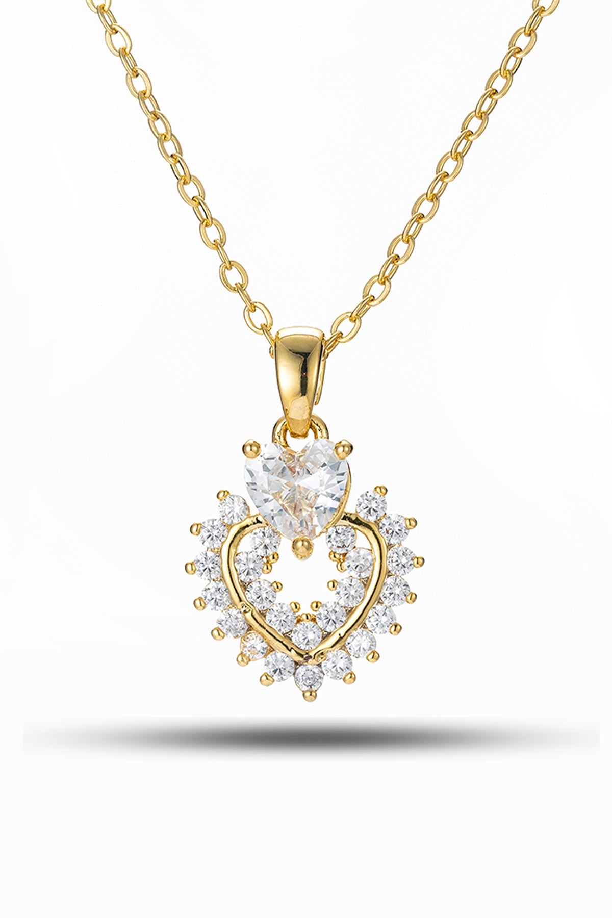 Lucchi Italy Heart-Shaped Pendant Necklace - 6