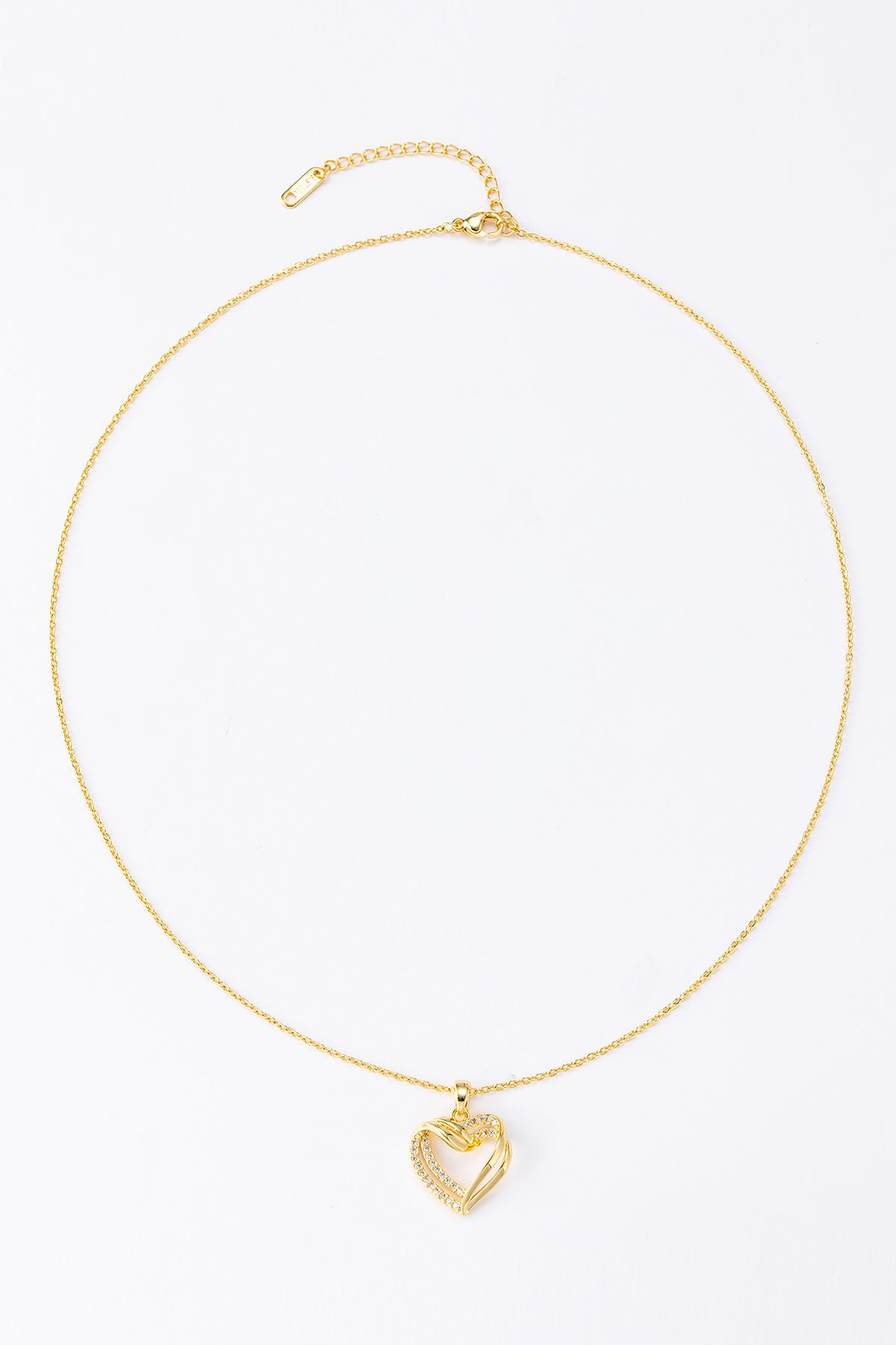 Lucchi Italy Heart-Shaped Pendant Necklace - 7