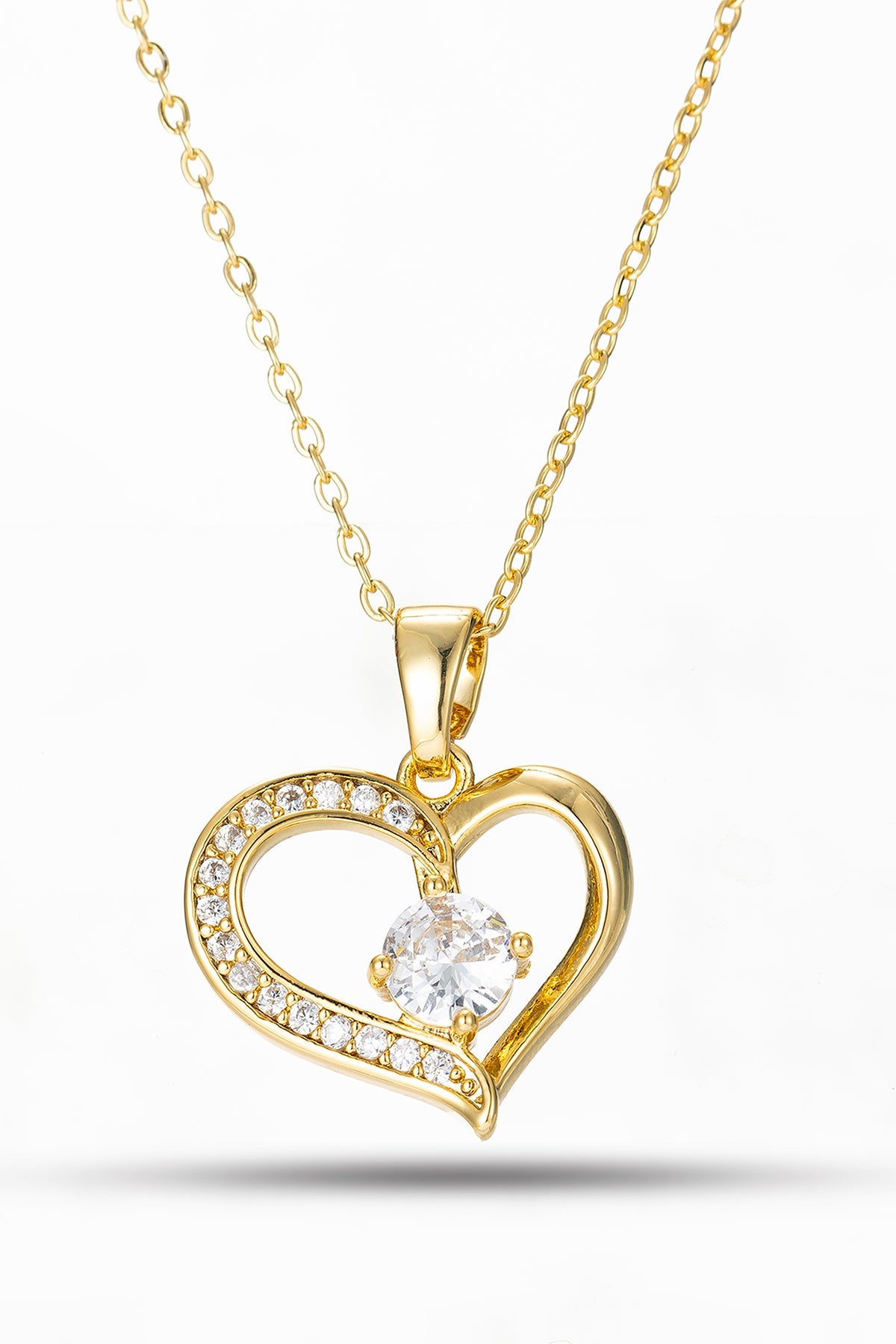 Lucchi Italy Heart-Shaped Pendant Necklace - 8