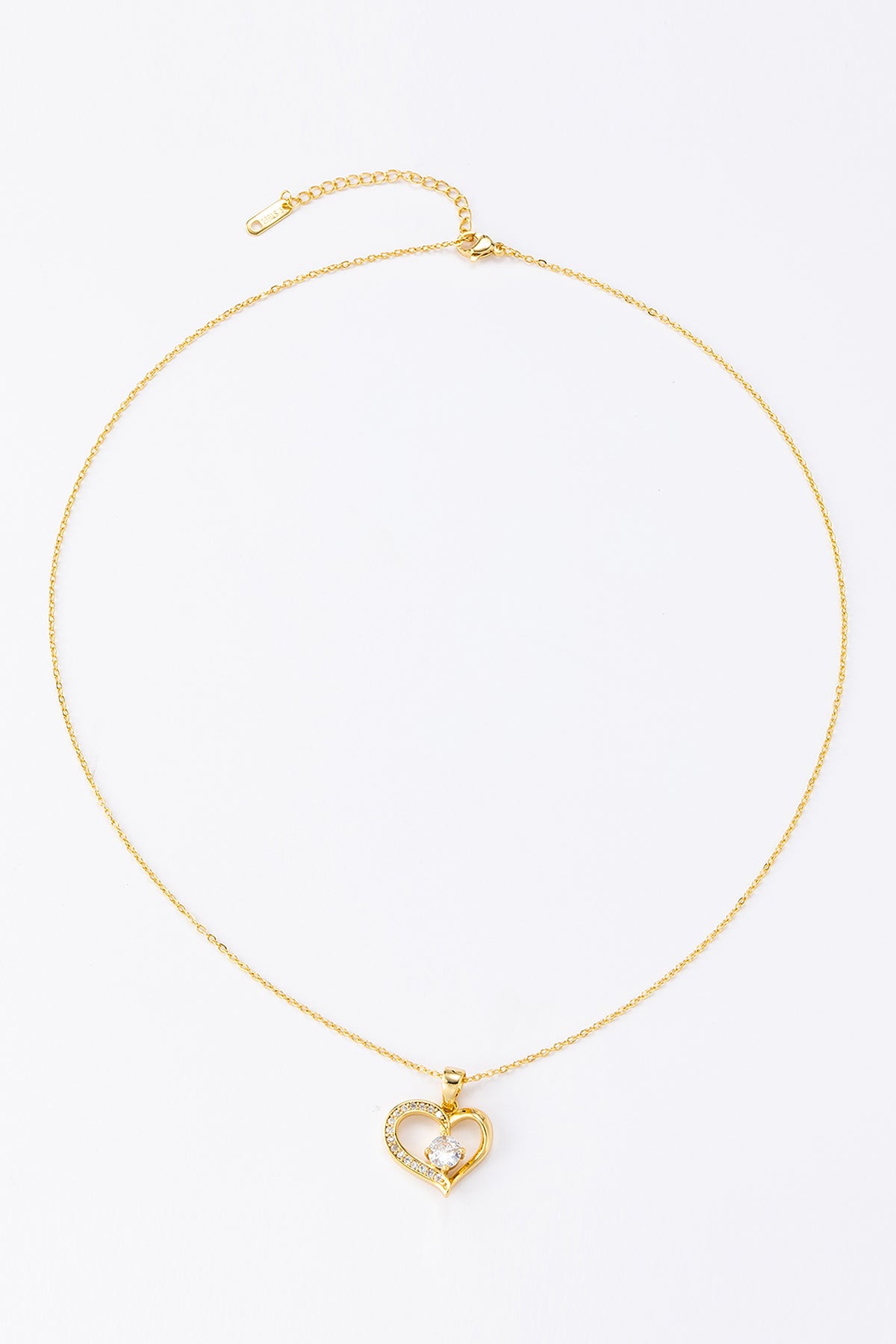 Lucchi Italy Heart-Shaped Pendant Necklace - 8