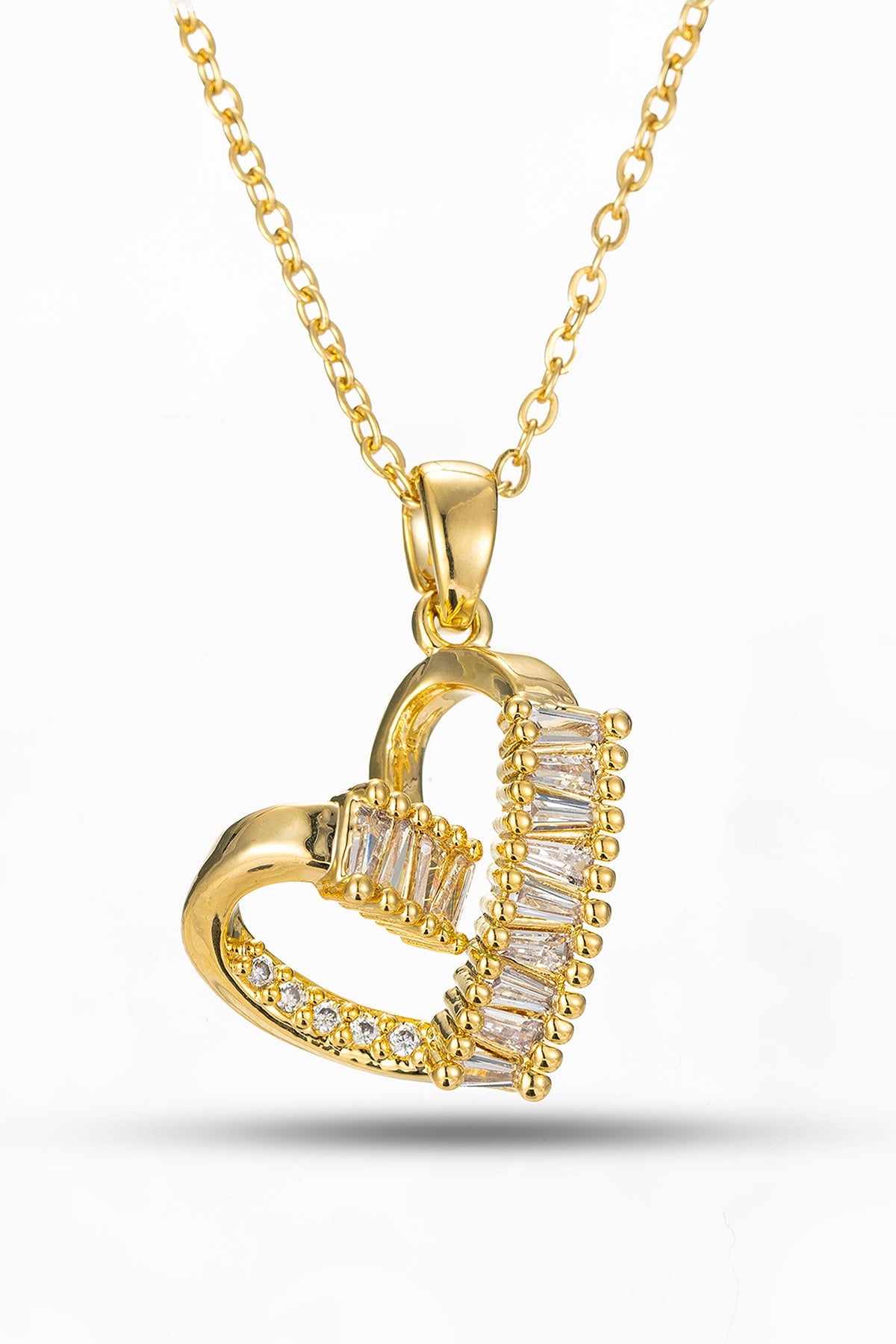 Lucchi Italy Heart-Shaped Pendant Necklace - 9