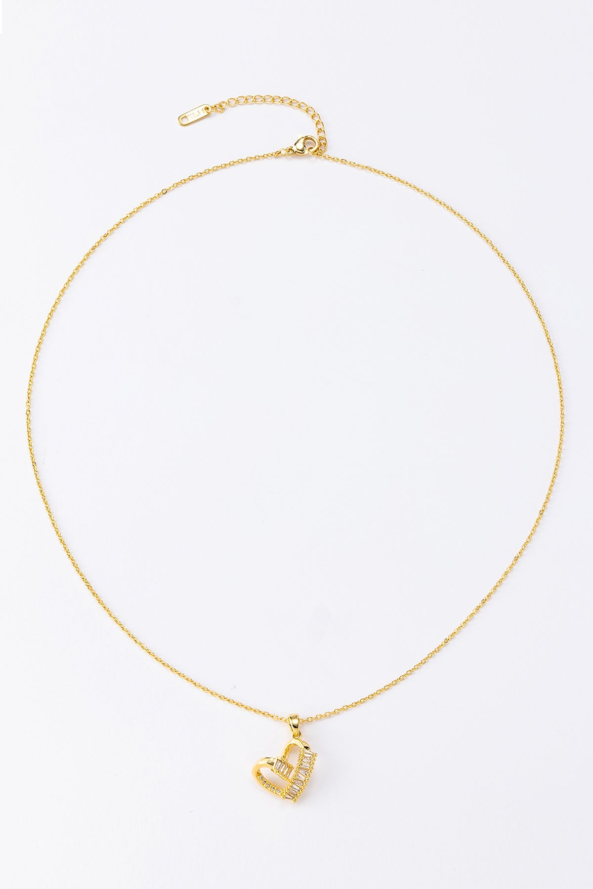 Lucchi Italy Heart-Shaped Pendant Necklace - 9