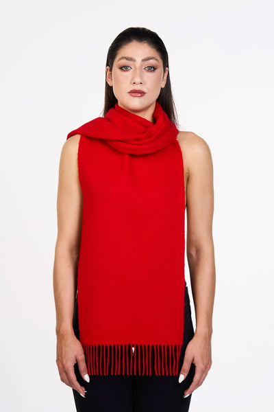 Lucchi Italy 100% Pure Cashmere Scarf