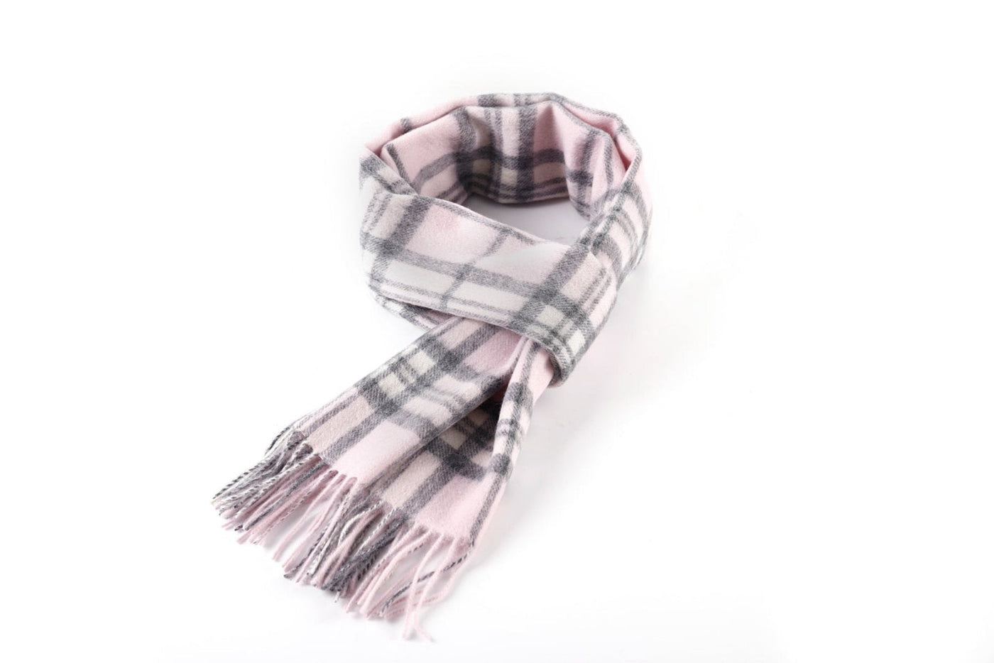 Lucchi Italy Scarf 100% Pure Lambswool Scottish Design Pink