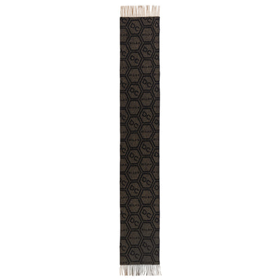 Lucchi Italy Scarf Exclusive Iconic Design 100% Pure Wool