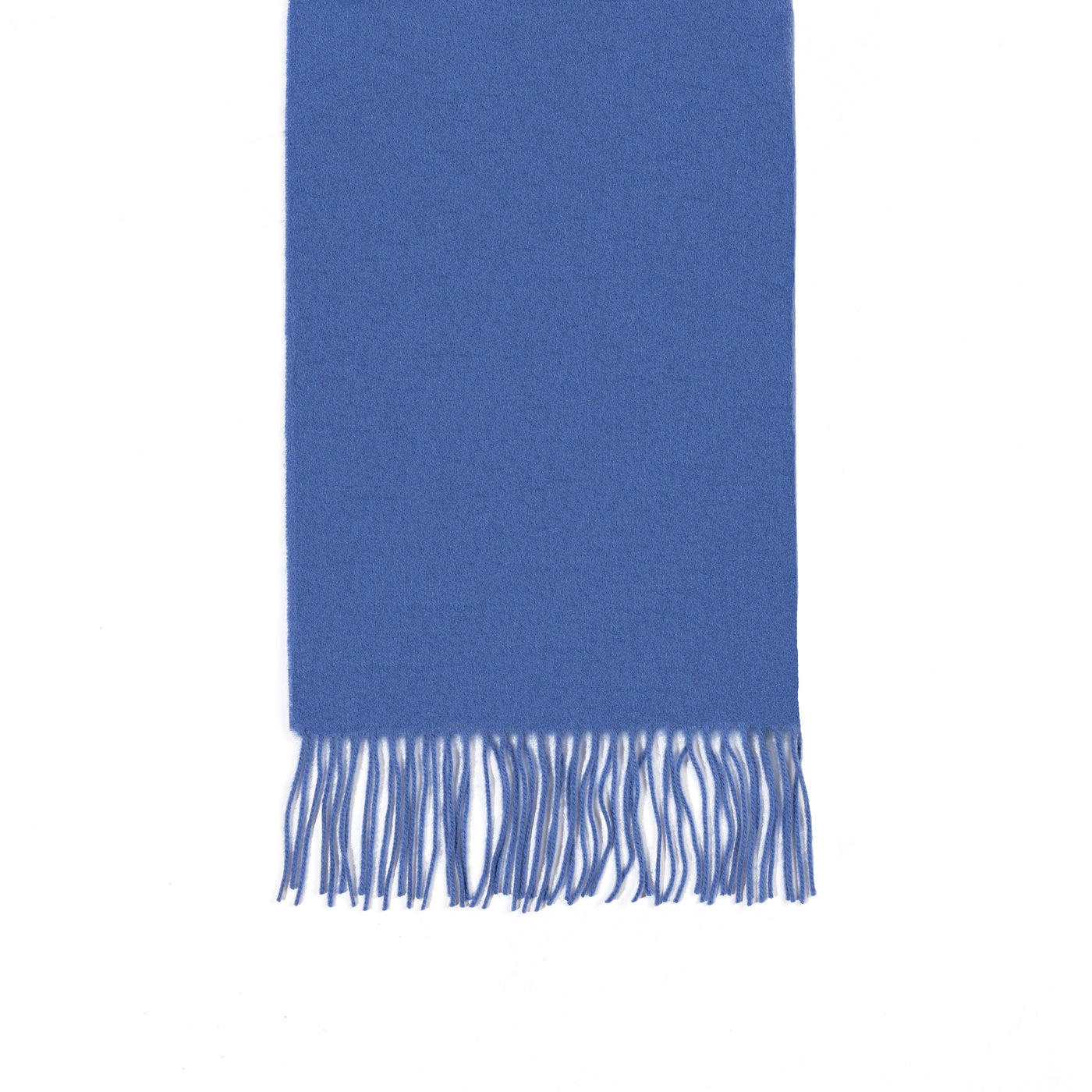 Lucchi Italy Scarf Plain Light Blue 100% Pure Lambswool