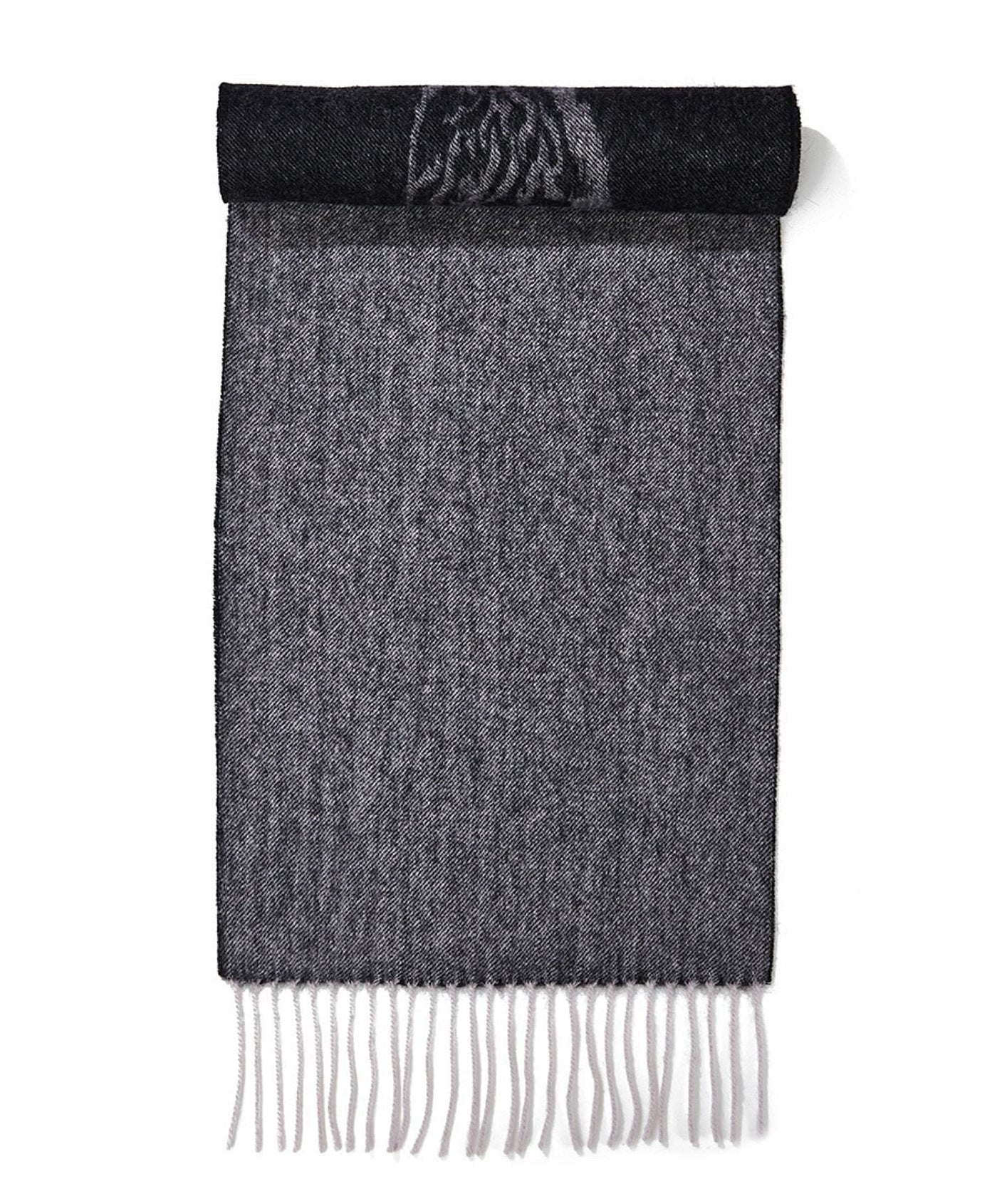 Lucchi Italy Stag Grey Stole 100% Pure Lambswool