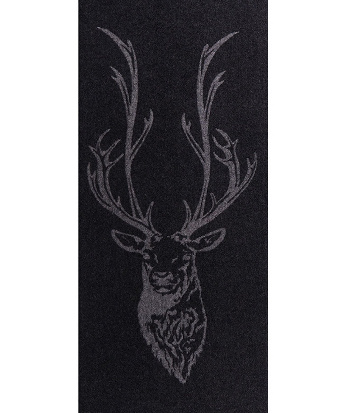 Lucchi Italy Stag Grey Stole 100% Pure Lambswool